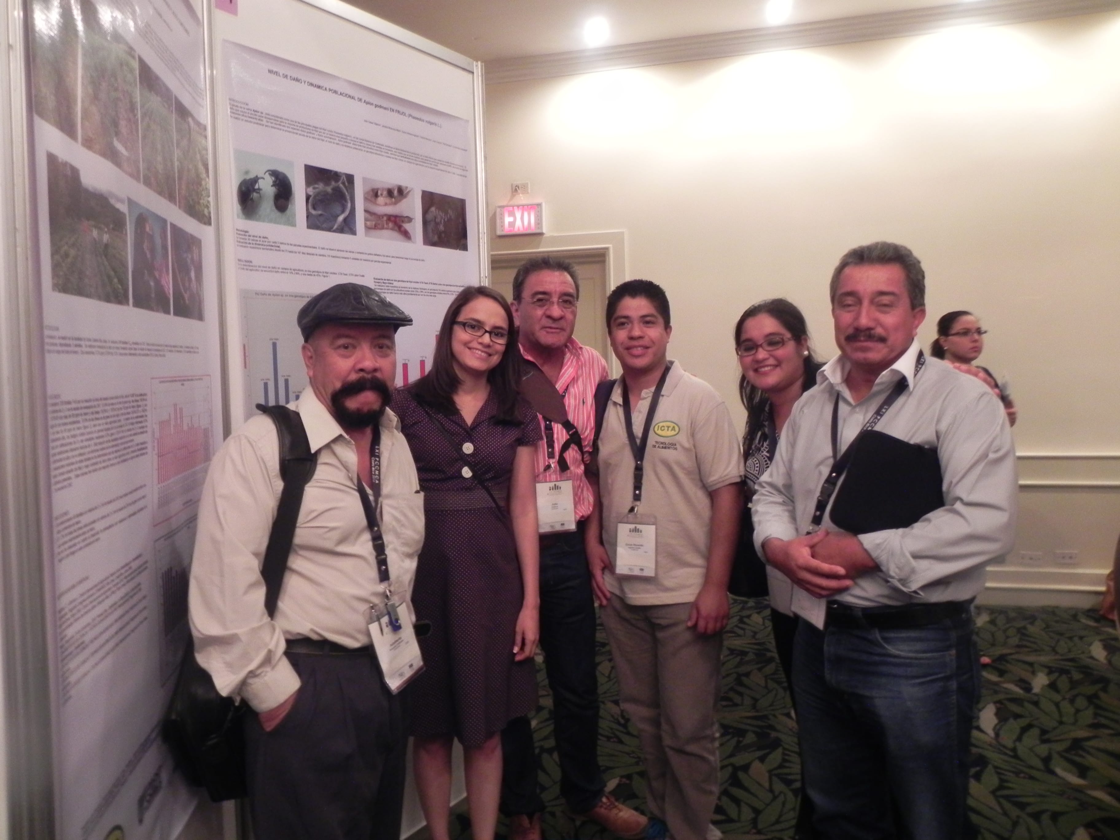 Equipo de investigadores del ICTA participan en la LXI Reunión anual del PCCMCA en Costa Rica